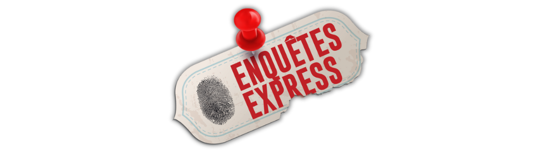 Logo Enquêtes Express - Boîte 3 enquêtes
