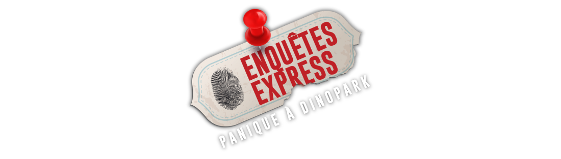 Logo Enquêtes Express - Panique à Dinopark